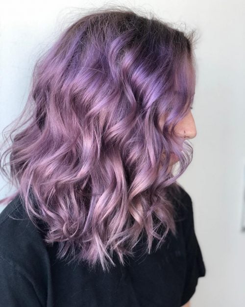 17 Hottest Silver Purple Hair Colors of 2025