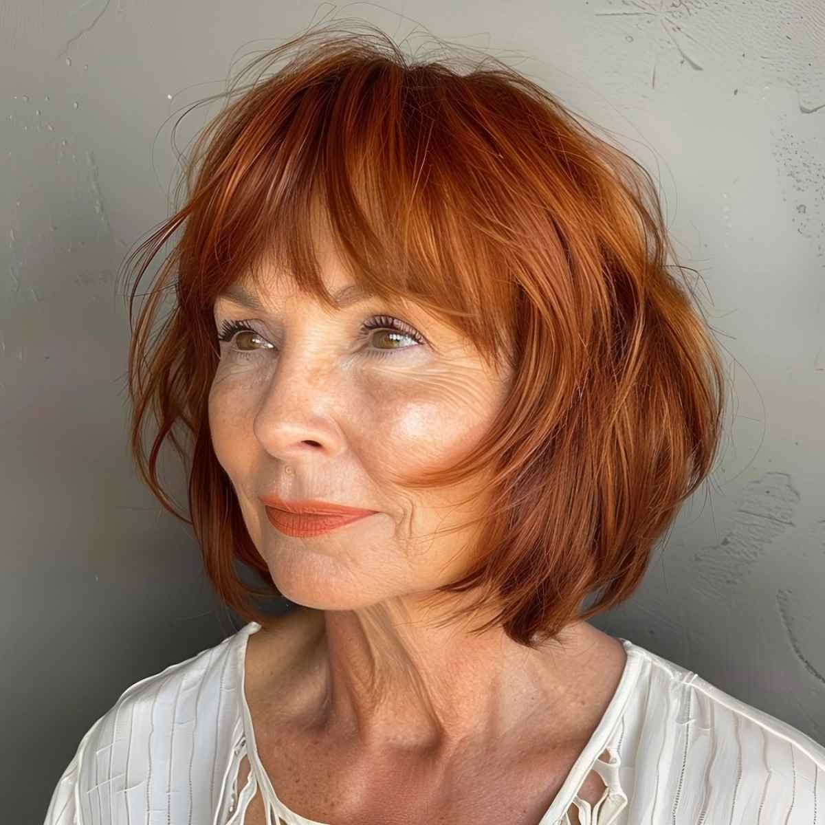 Top 16 Fall Hair Colors for Women Over 70 in 2025