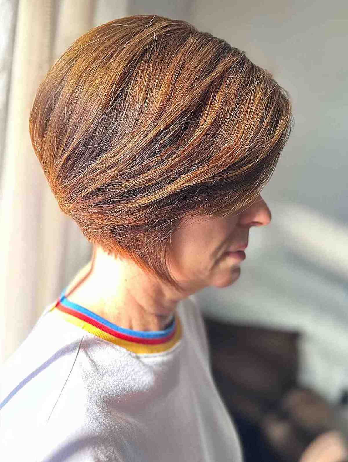 Top 16 Fall Hair Colors for Women Over 70 in 2025