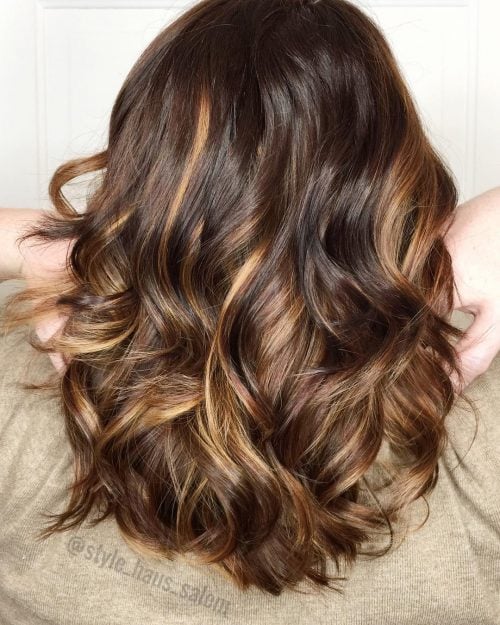 64 Stunning Brown Hair with Highlights Ideas for 2025