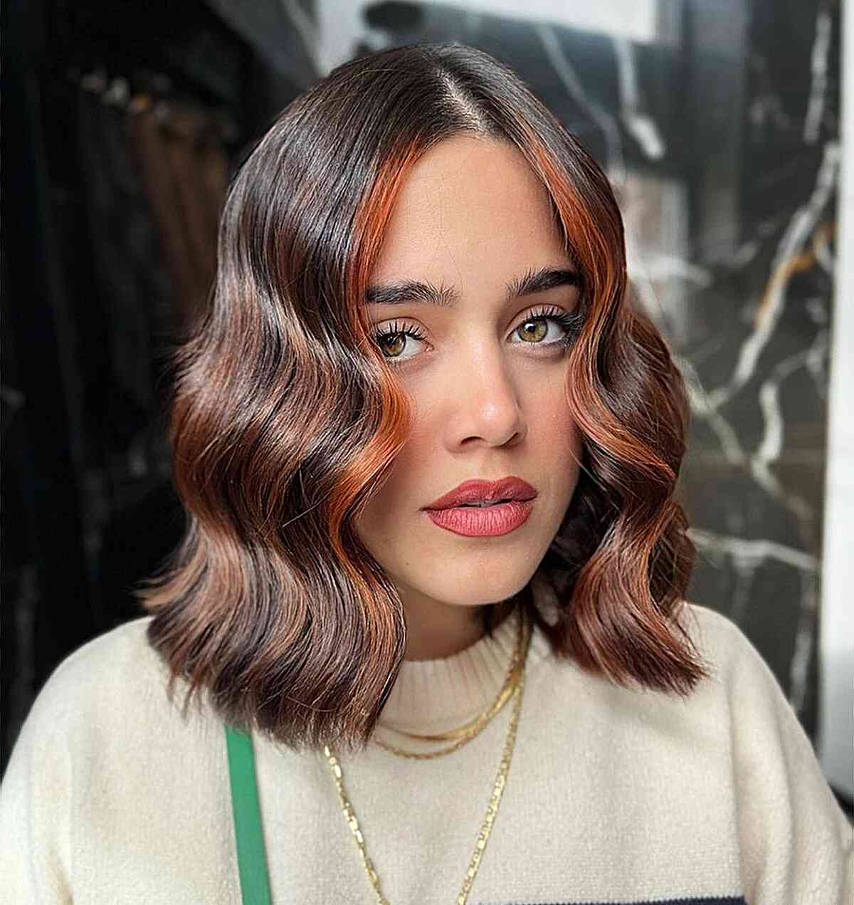 53 Lovely Dark Brown Hair with Highlights for 2025
