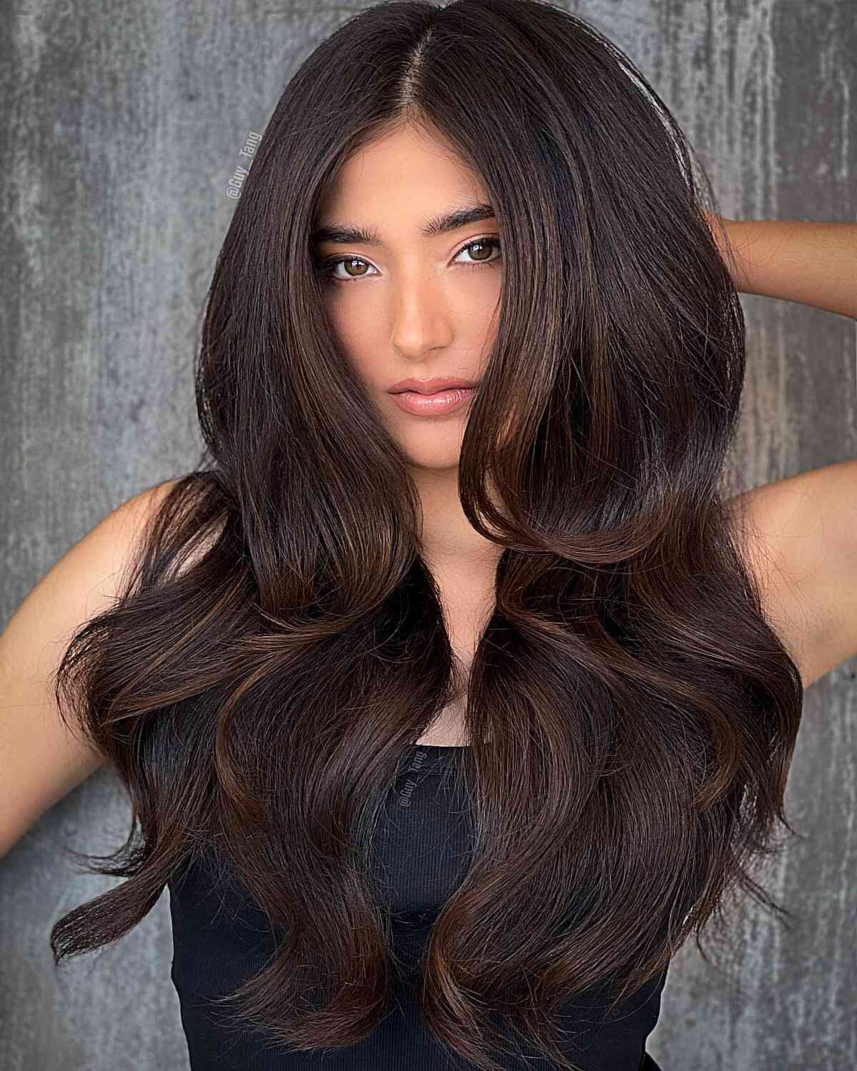 53 Lovely Dark Brown Hair with Highlights for 2025