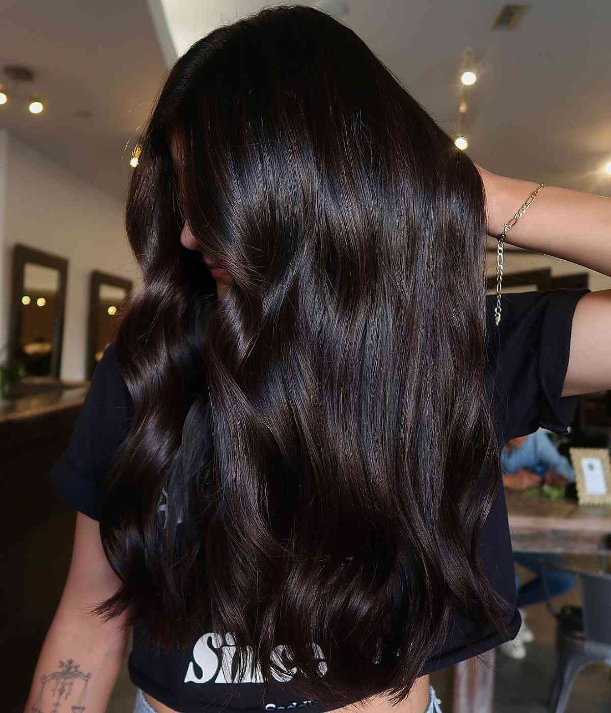 53 Lovely Dark Brown Hair with Highlights for 2025