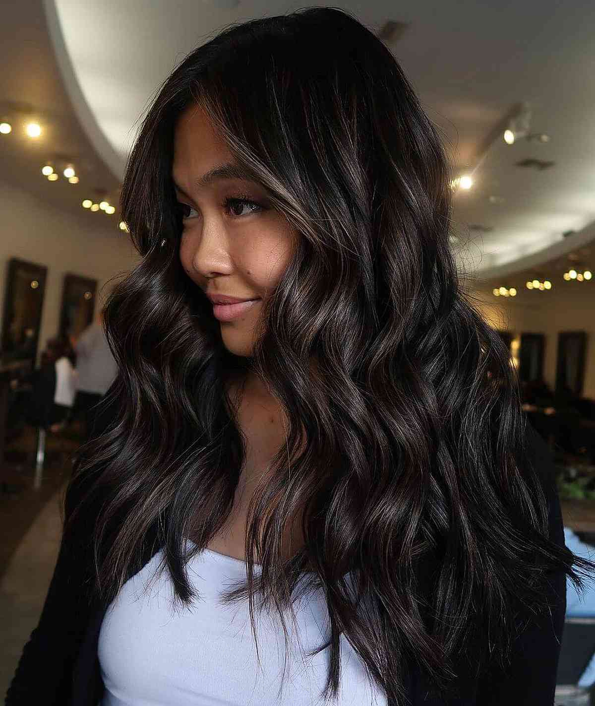 53 Lovely Dark Brown Hair with Highlights for 2025