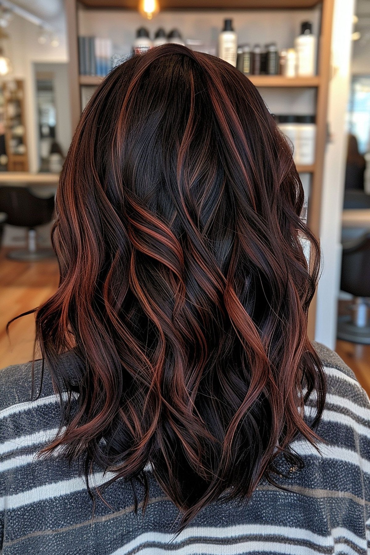 53 Lovely Dark Brown Hair with Highlights for 2025