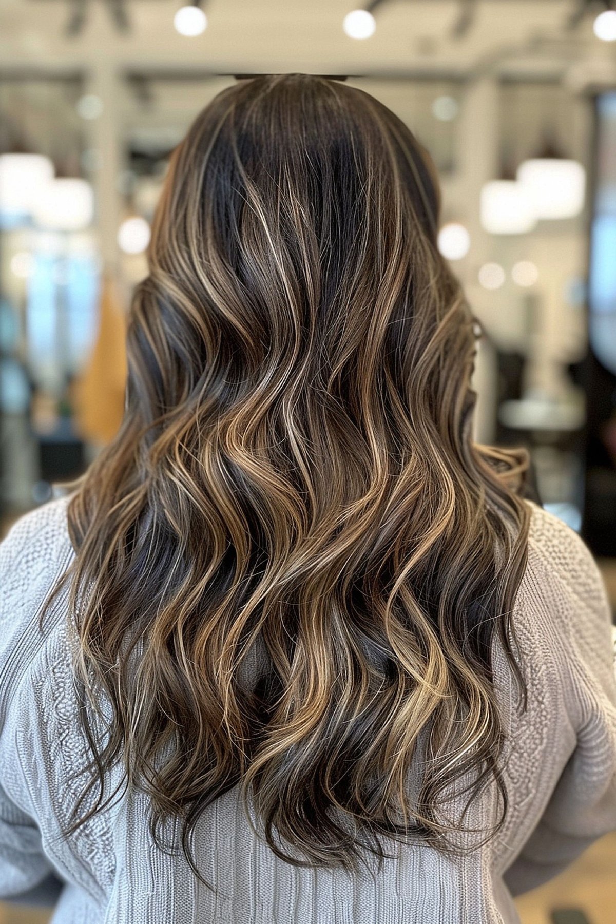53 Lovely Dark Brown Hair with Highlights for 2025