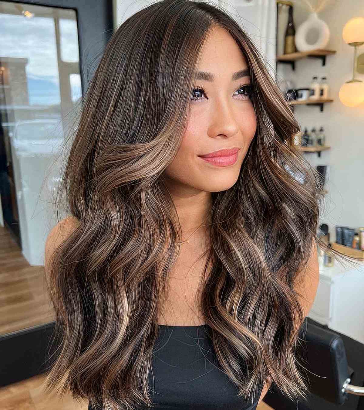 53 Lovely Dark Brown Hair with Highlights for 2025