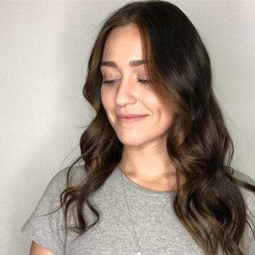 53 Lovely Dark Brown Hair with Highlights for 2025