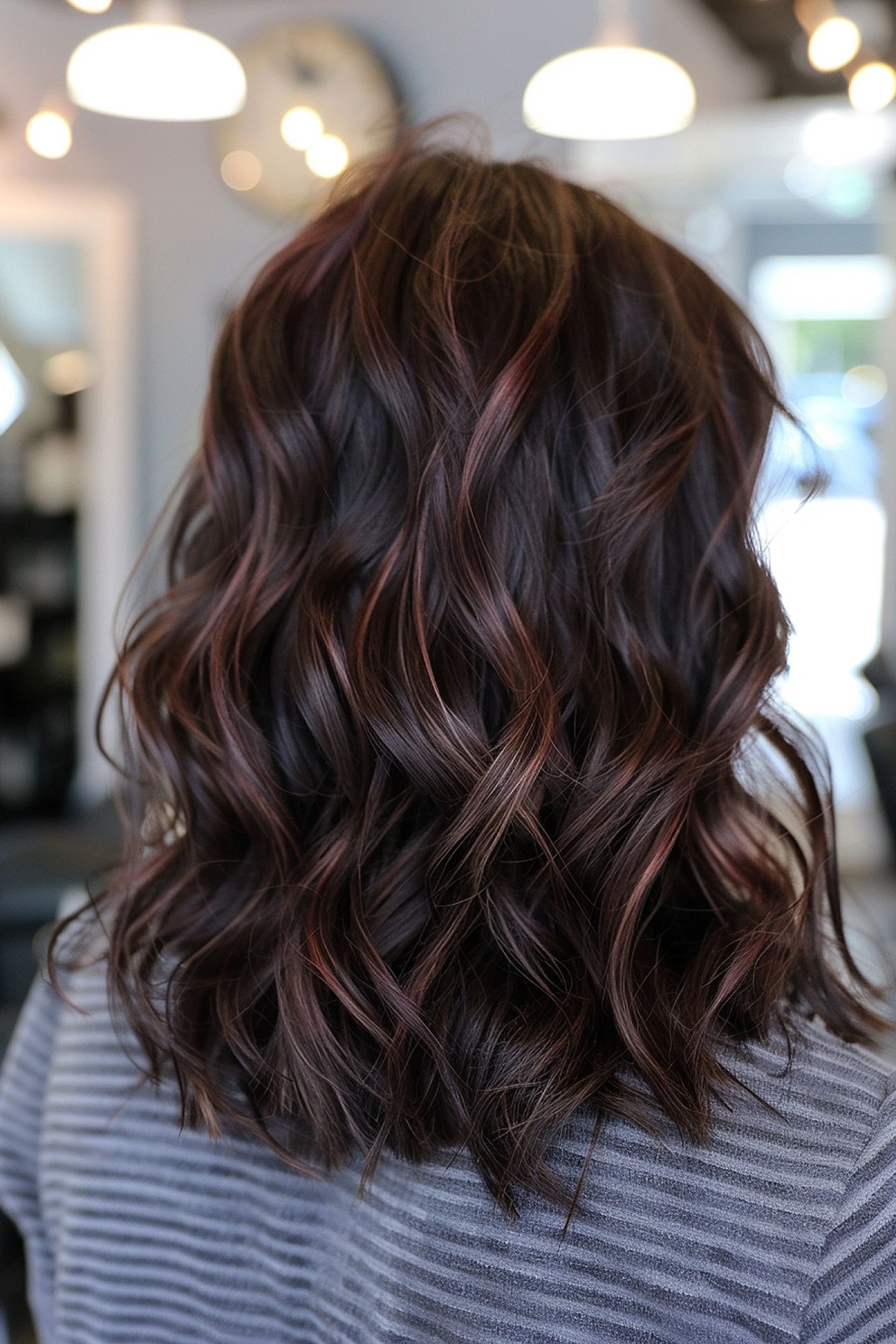 53 Lovely Dark Brown Hair with Highlights for 2025