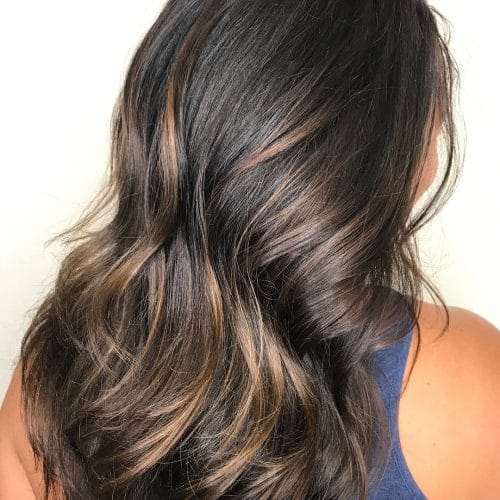 53 Lovely Dark Brown Hair with Highlights for 2025