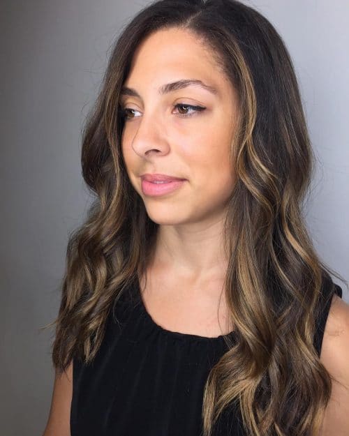 53 Lovely Dark Brown Hair with Highlights for 2025