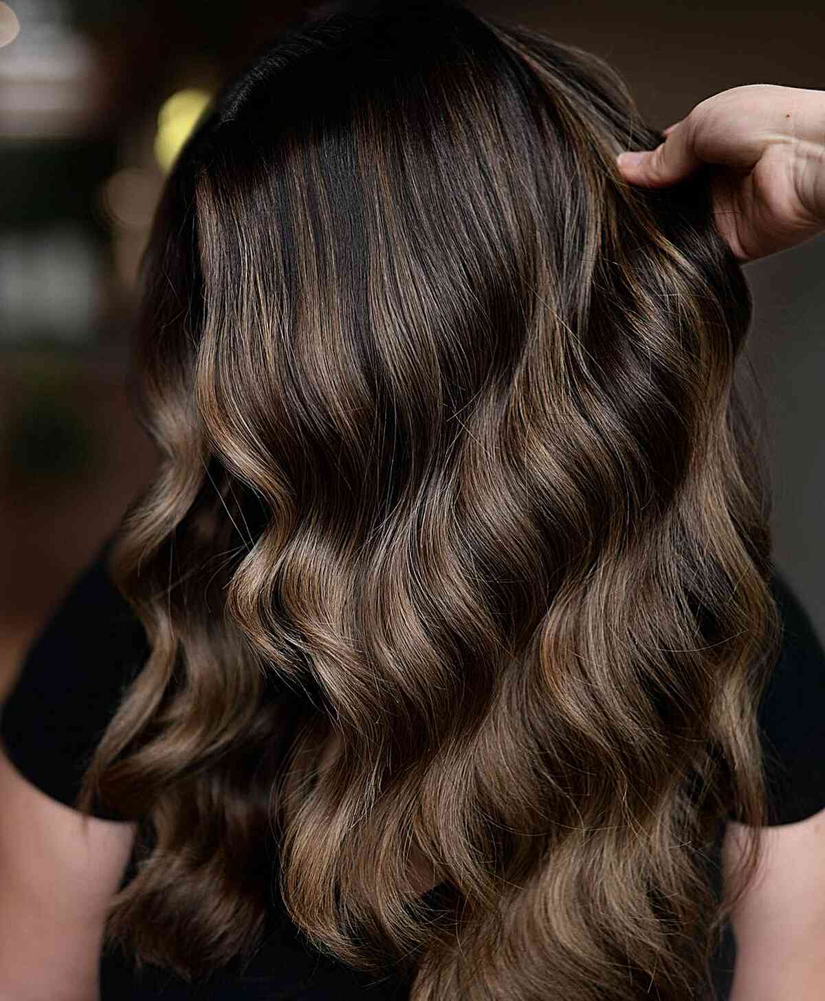 53 Lovely Dark Brown Hair with Highlights for 2025