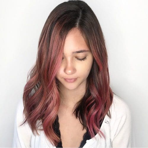 53 Lovely Dark Brown Hair with Highlights for 2025
