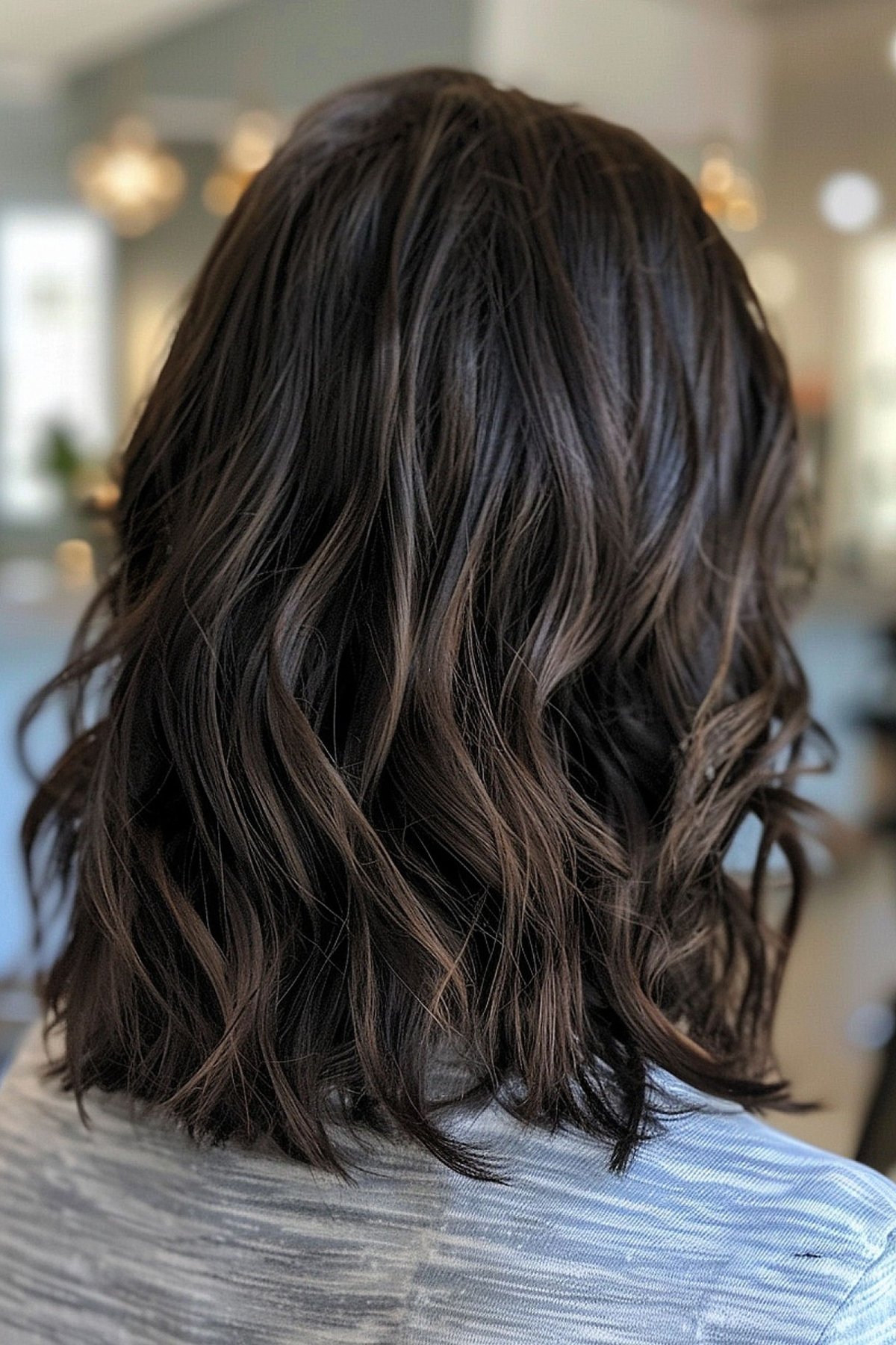 53 Lovely Dark Brown Hair with Highlights for 2025
