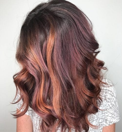 53 Lovely Dark Brown Hair with Highlights for 2025