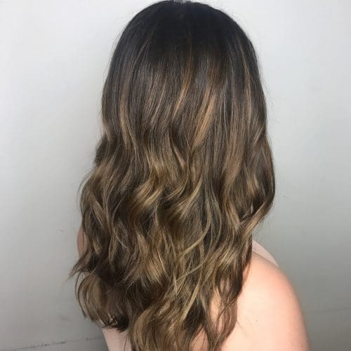 53 Lovely Dark Brown Hair with Highlights for 2025