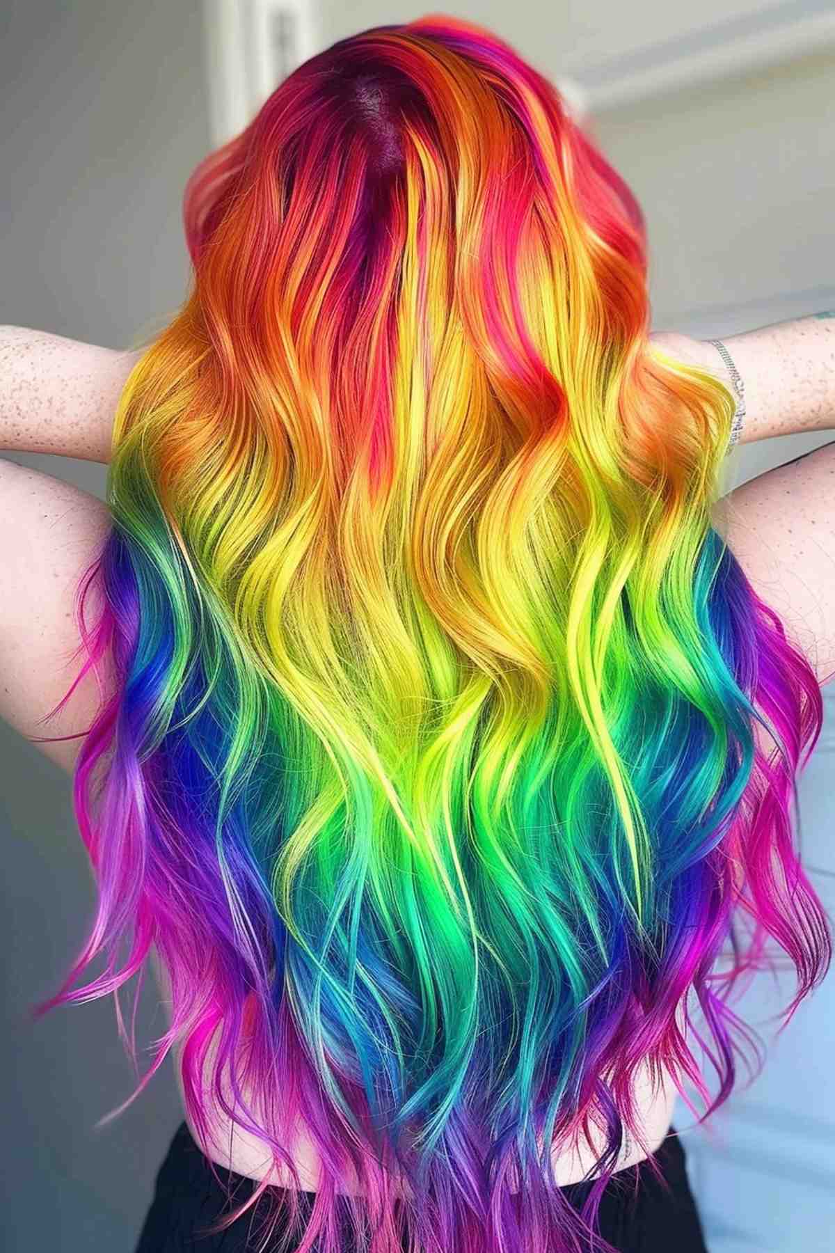82 Photos of Rainbow Hair Ideas to Consider for 2025