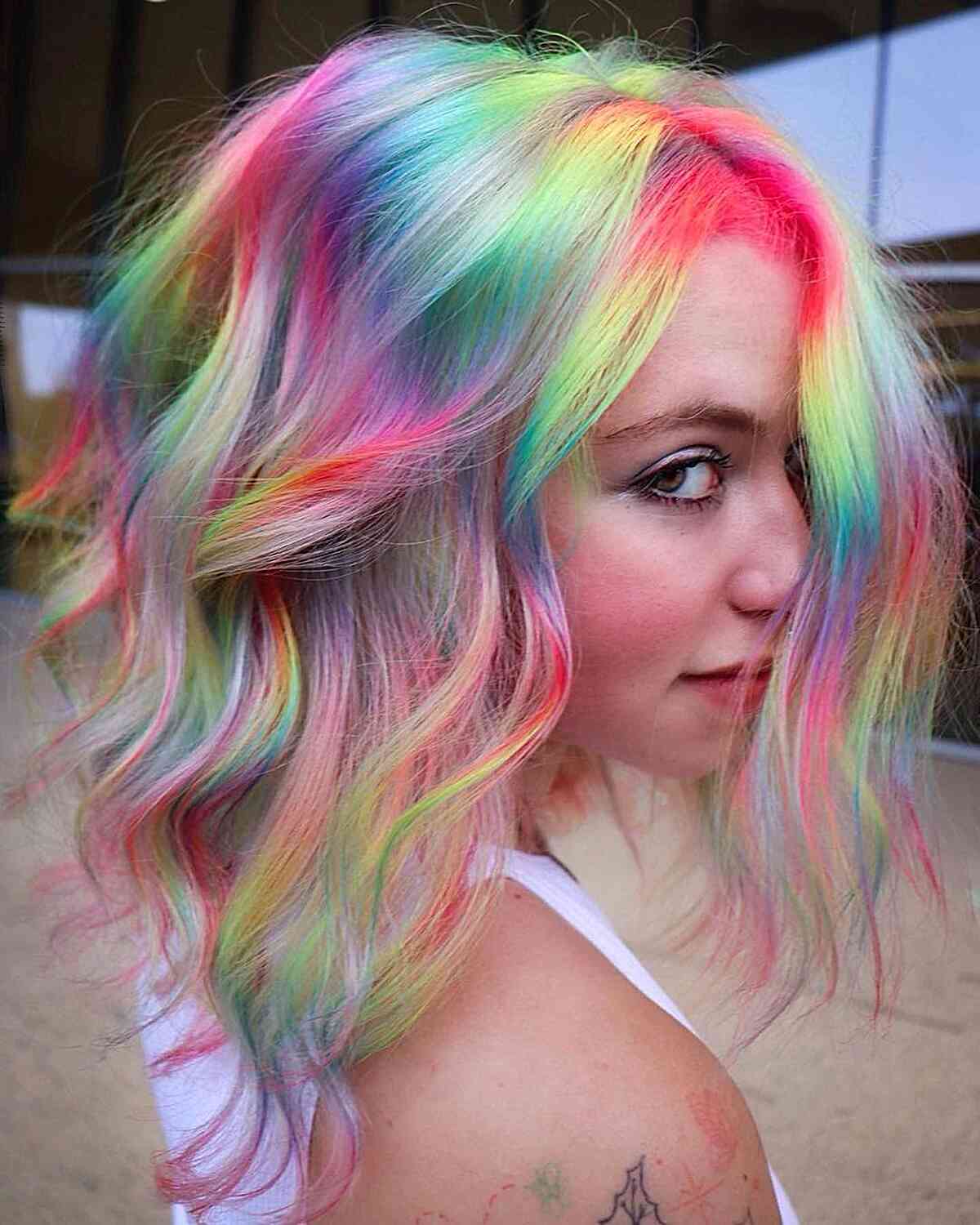 82 Photos of Rainbow Hair Ideas to Consider for 2025