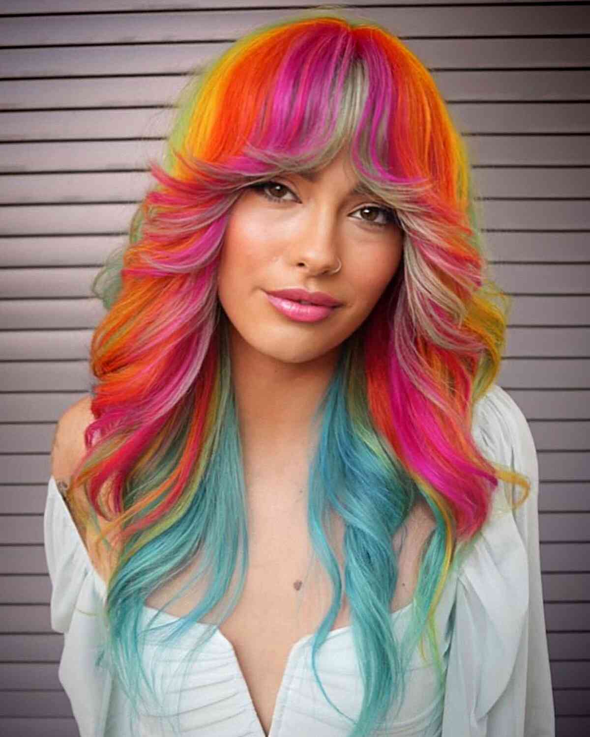 82 Photos of Rainbow Hair Ideas to Consider for 2025