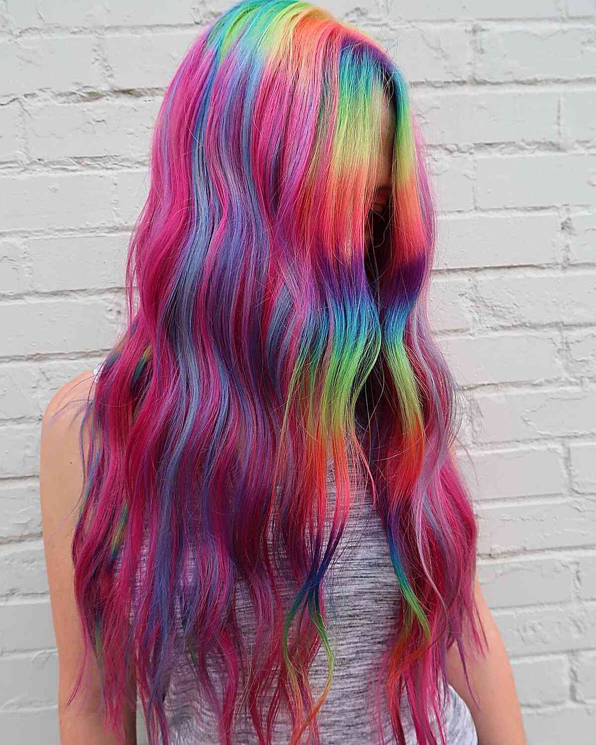 82 Photos of Rainbow Hair Ideas to Consider for 2025