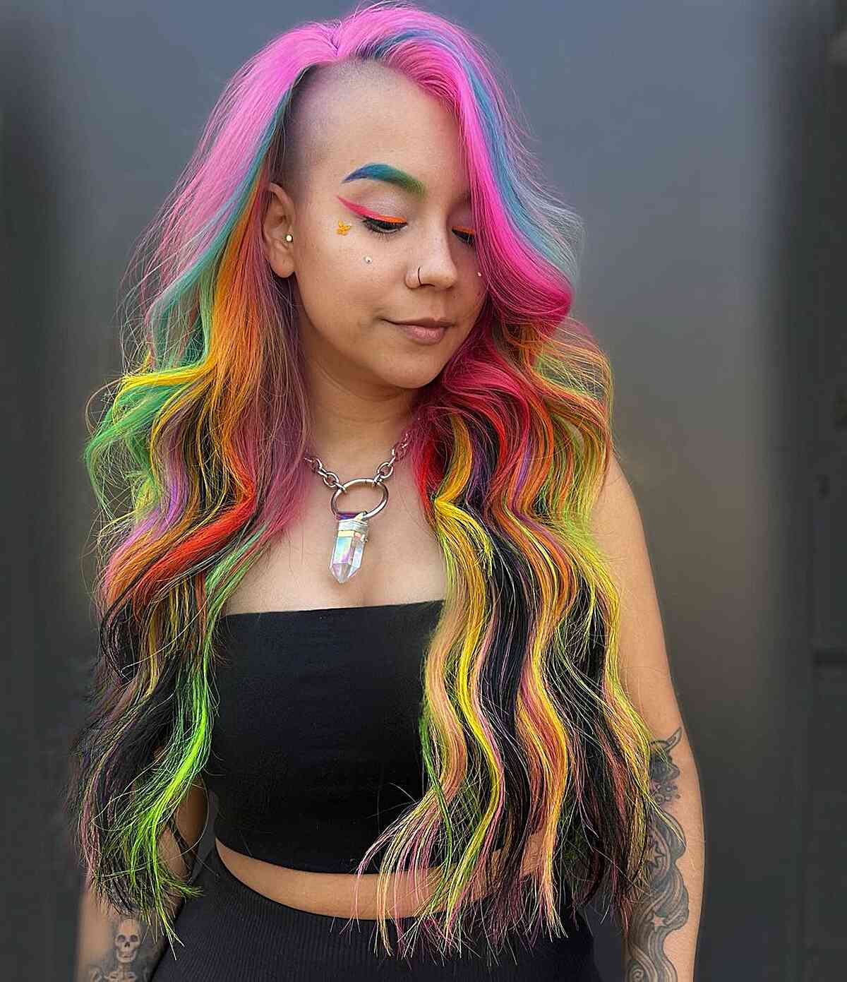 82 Photos of Rainbow Hair Ideas to Consider for 2025