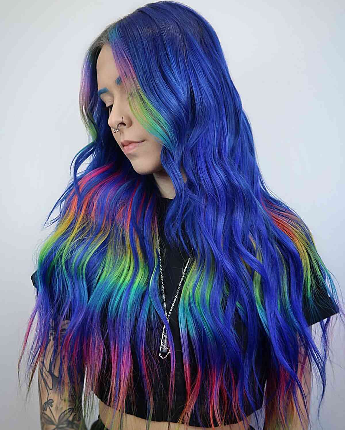 82 Photos of Rainbow Hair Ideas to Consider for 2025