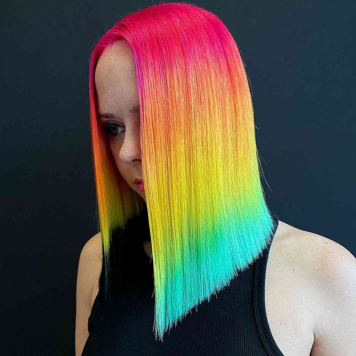 82 Photos of Rainbow Hair Ideas to Consider for 2025