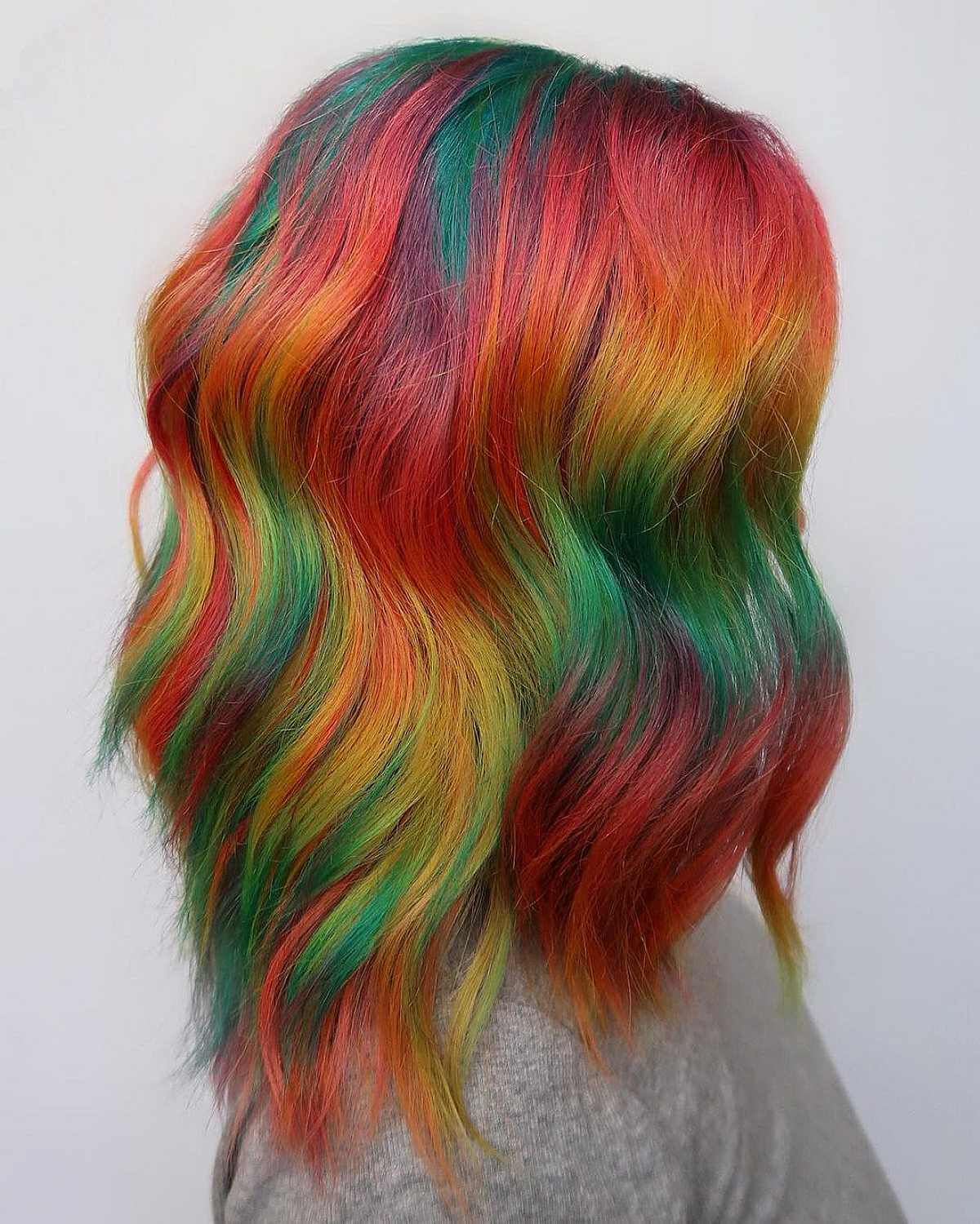 82 Photos of Rainbow Hair Ideas to Consider for 2025