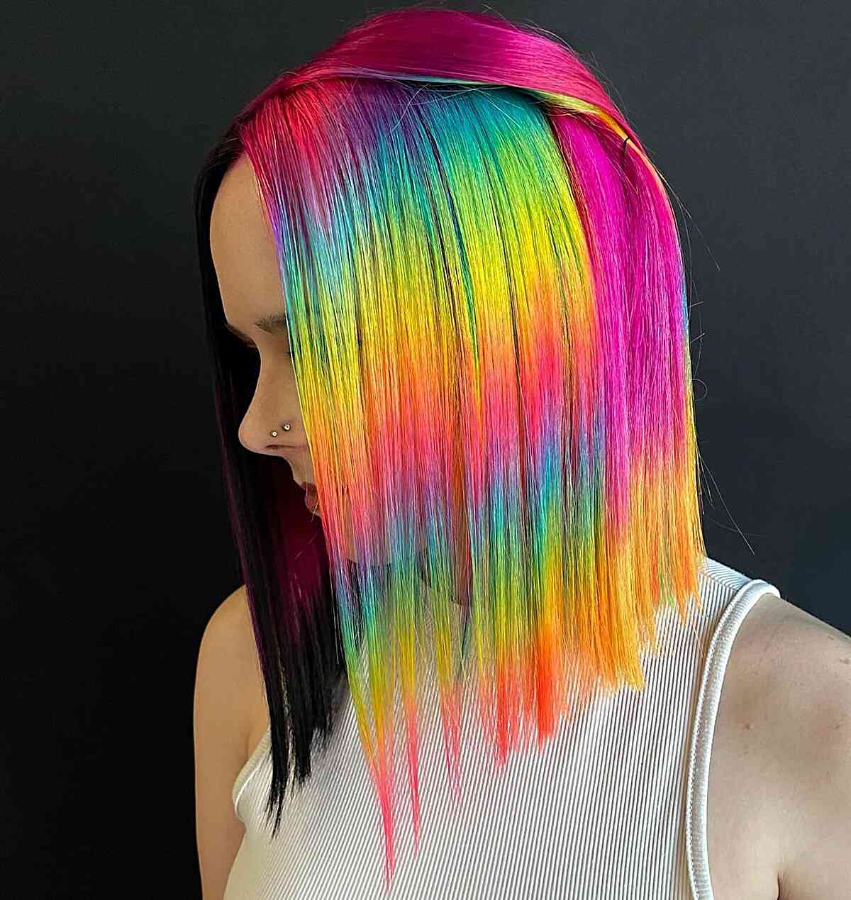 82 Photos of Rainbow Hair Ideas to Consider for 2025