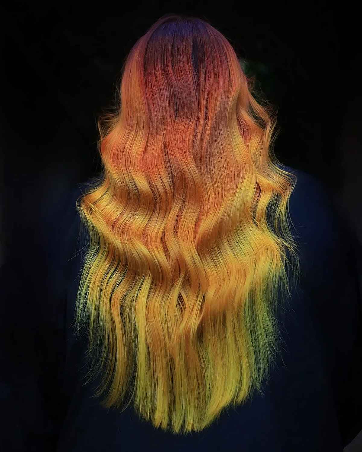 82 Photos of Rainbow Hair Ideas to Consider for 2025
