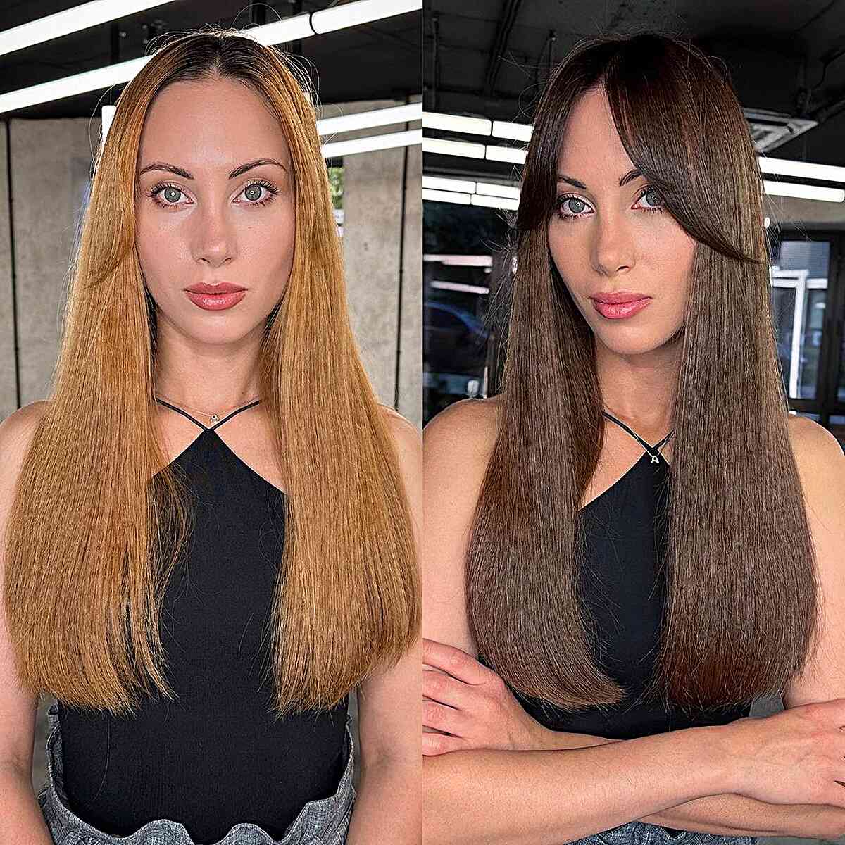 56 Trendiest Dark Brown Hair Color Ideas in 2025