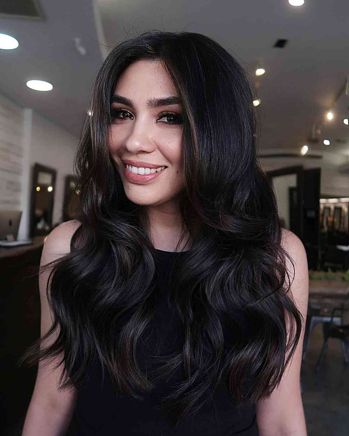 56 Trendiest Dark Brown Hair Color Ideas in 2025