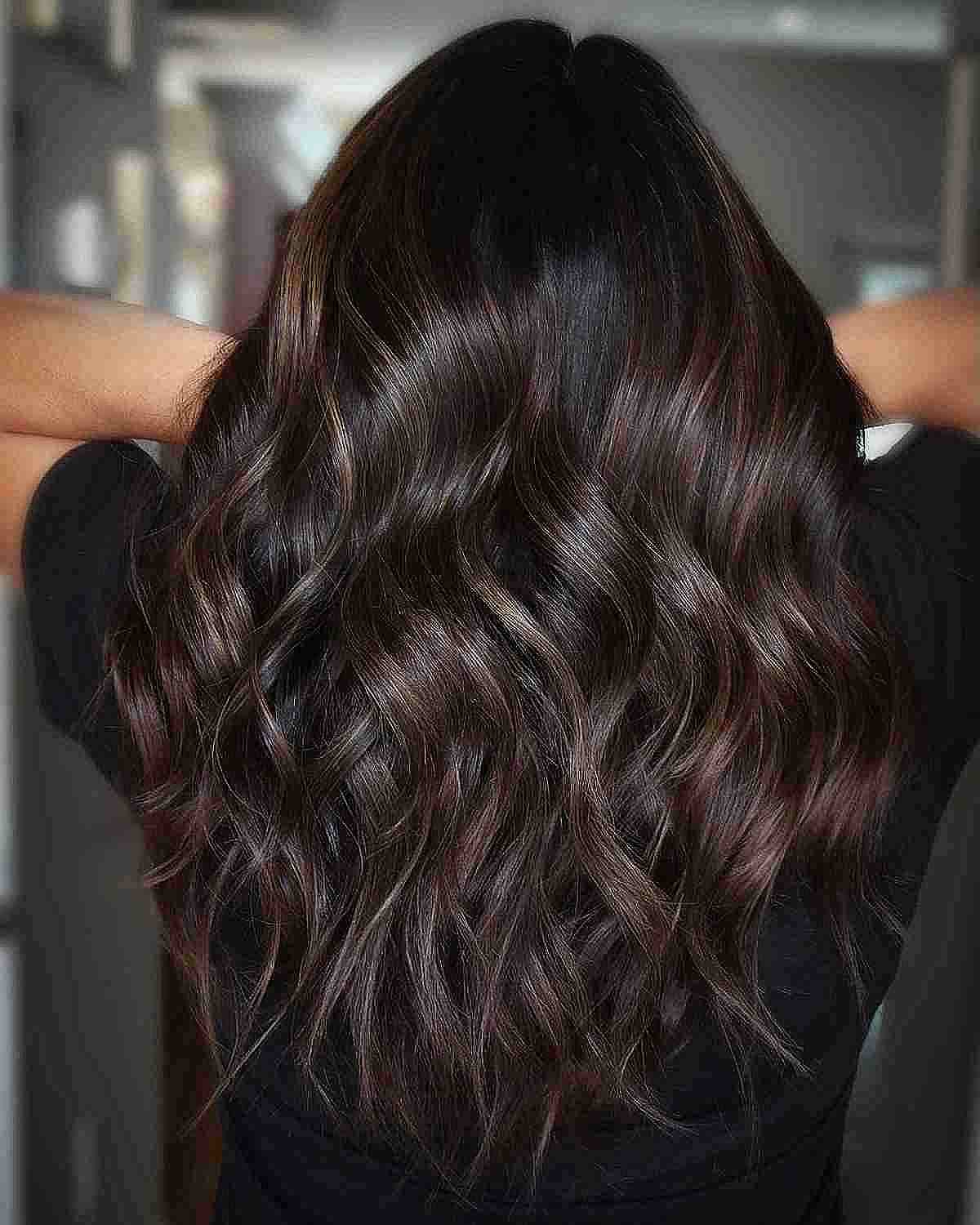 56 Trendiest Dark Brown Hair Color Ideas in 2025