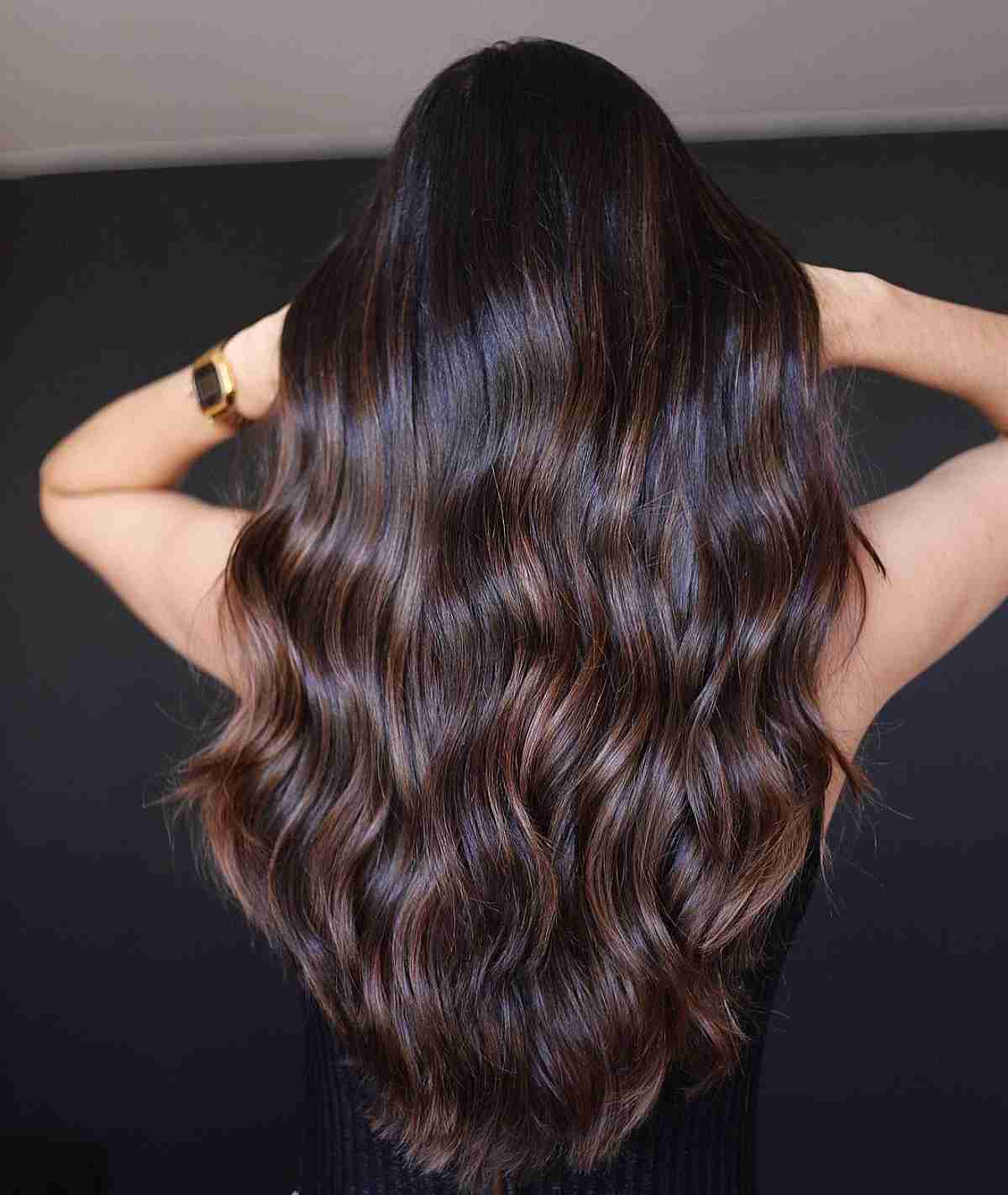 56 Trendiest Dark Brown Hair Color Ideas in 2025
