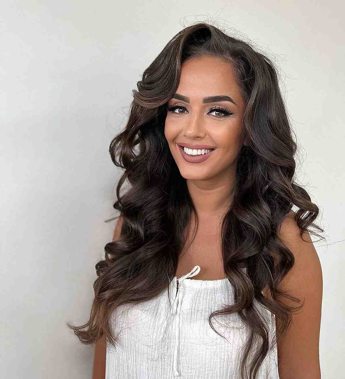 56 Trendiest Dark Brown Hair Color Ideas in 2025