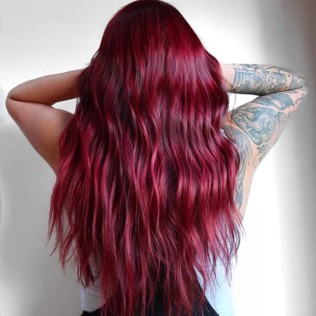 49 Best Dark Red Hair Color Ideas (2025 Pictures)