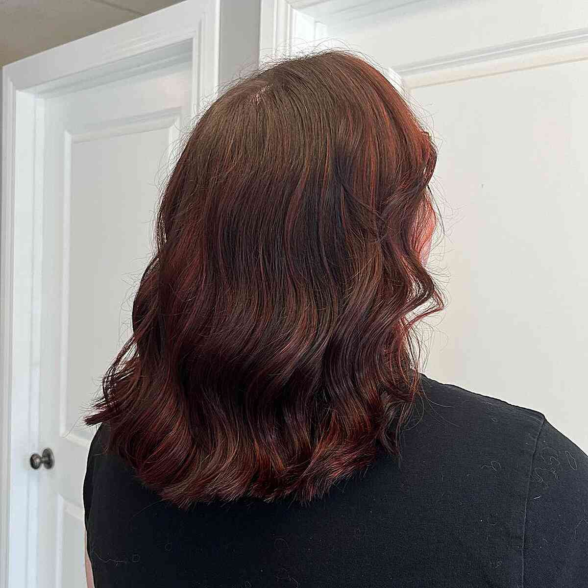 25 Hottest Brown Hair with Red Highlights