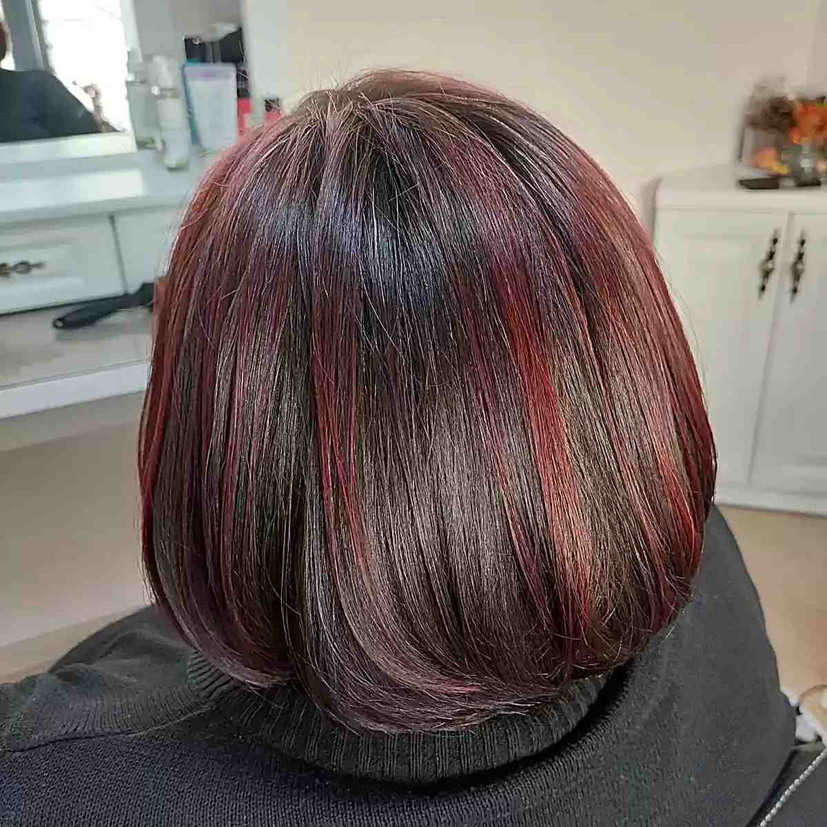 25 Hottest Brown Hair with Red Highlights