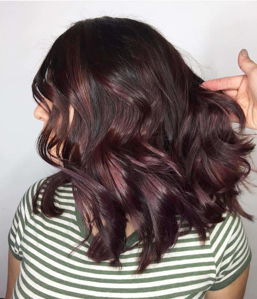 23 Stunning Black Cherry Hair Color Ideas for 2025