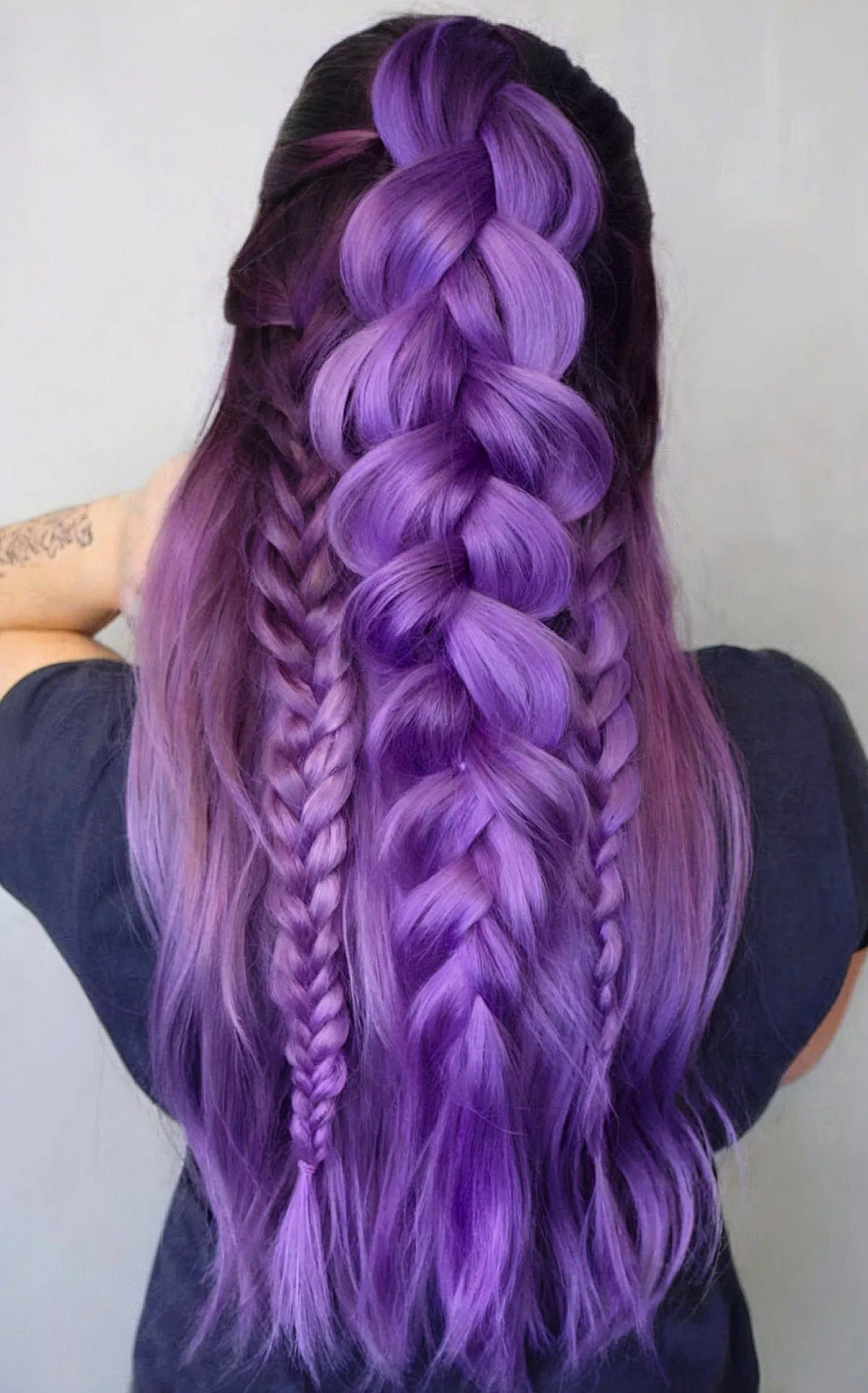 23 Stunning Purple Ombre Hair Color Ideas for 2025