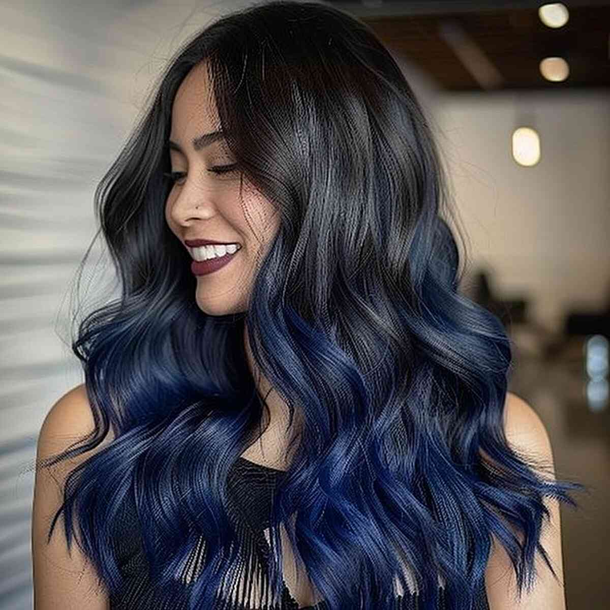 These 24 Black Ombre Hair Colors are Tending in 2025