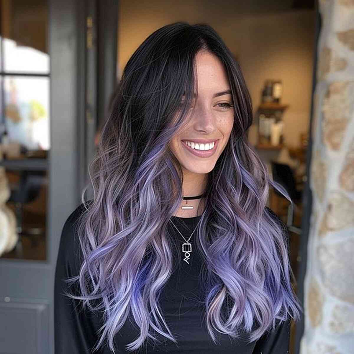 These 24 Black Ombre Hair Colors are Tending in 2025