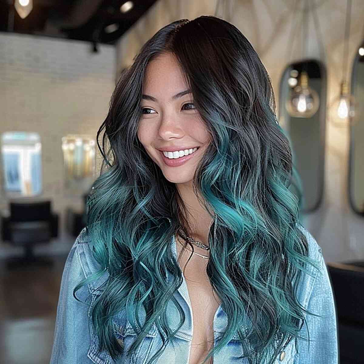 These 24 Black Ombre Hair Colors are Tending in 2025
