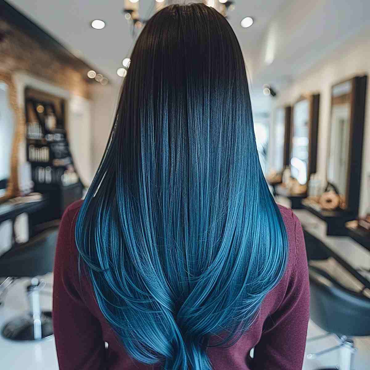 These 24 Black Ombre Hair Colors are Tending in 2025