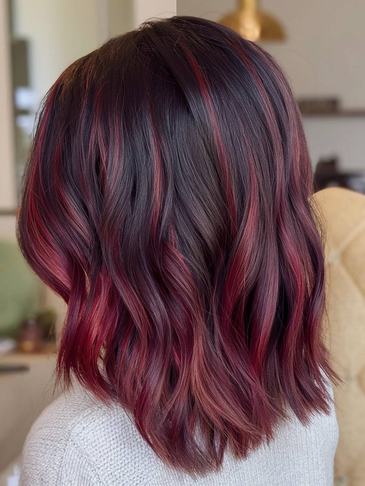 Delicious Wine Hair Color Ideas for 2025