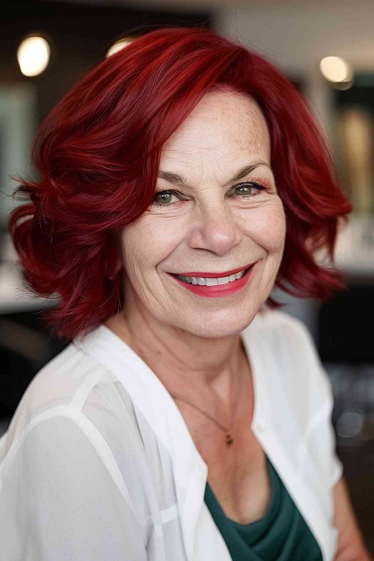 25 Women Show Off How to Get Cherry Red Hair in 2025