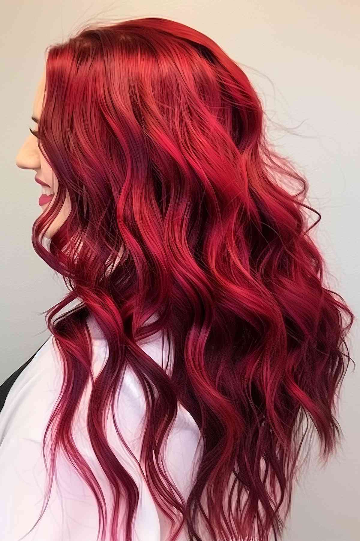 25 Women Show Off How to Get Cherry Red Hair in 2025