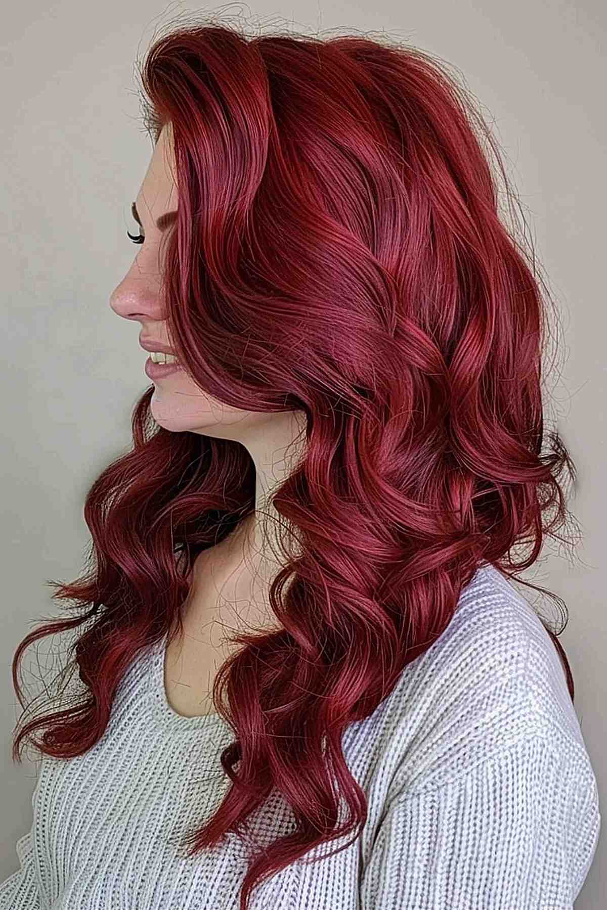 25 Women Show Off How to Get Cherry Red Hair in 2025