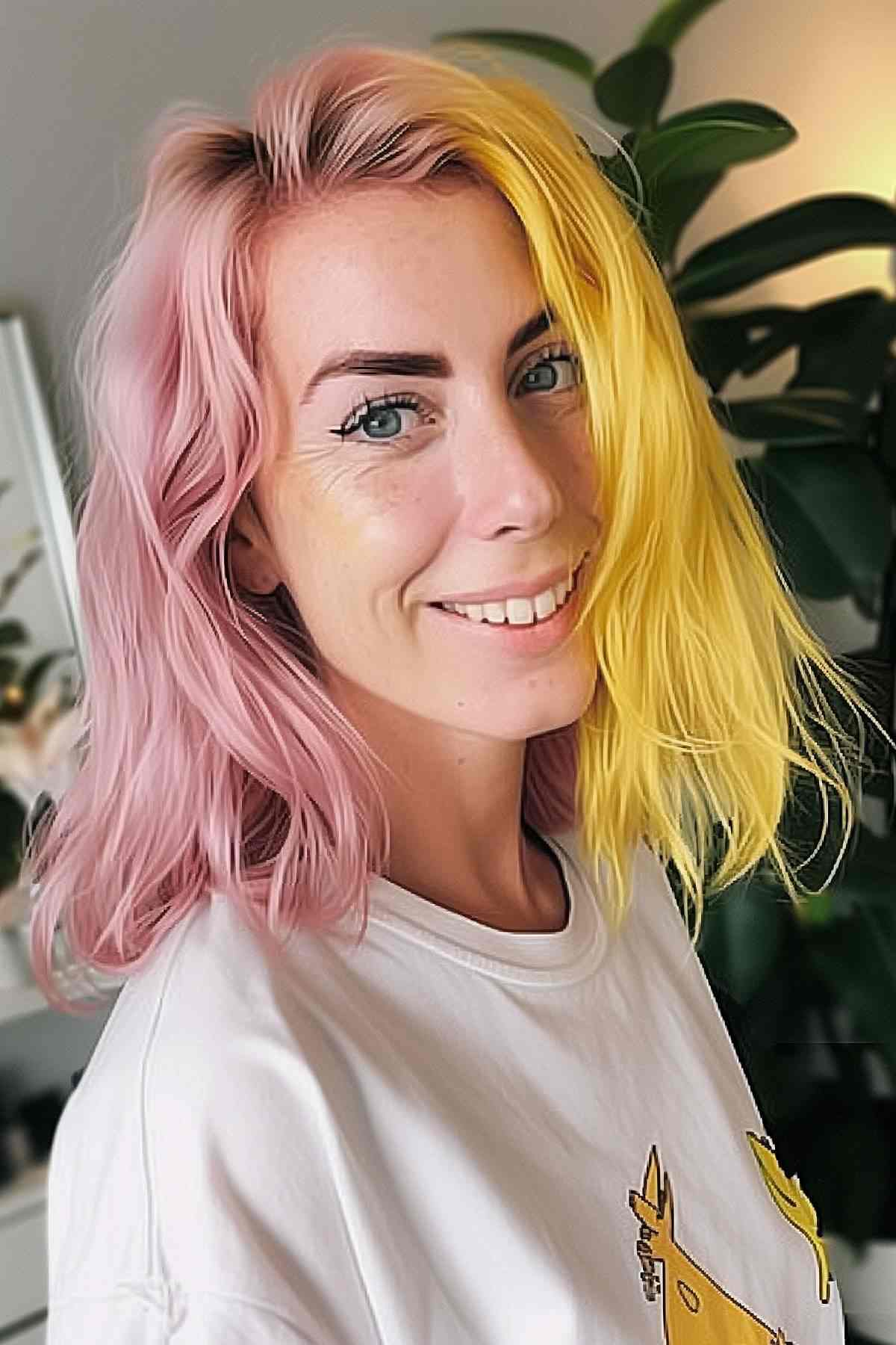 Gemini Hair Is Trending Everywhere This 2025 – Can You Pull Off This 2-Tone Color?