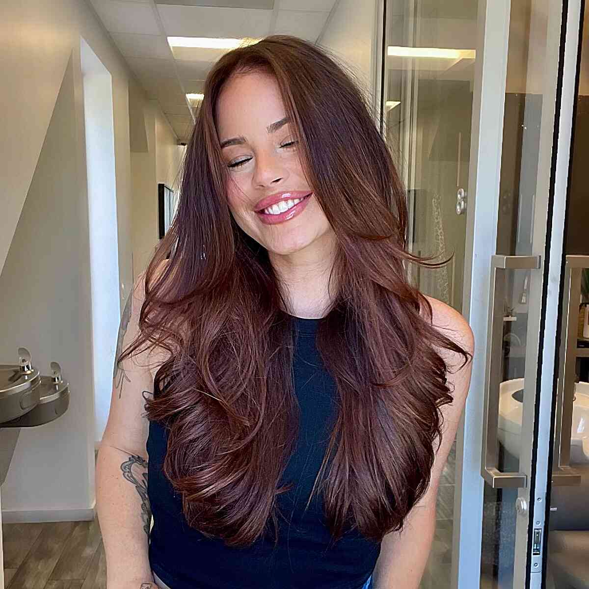 Cherry Cola Hair Color Is Starting a Trend: See All 26 Stunning Examples